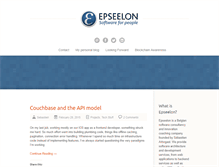 Tablet Screenshot of epseelon.com